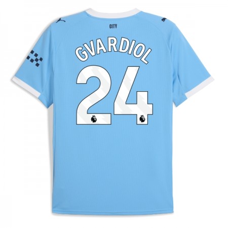 Manchester City Gvardiol 24 Thuisshirt 2025-26 Manchester City Gvardiol 24 Thuisshirt 2025-26